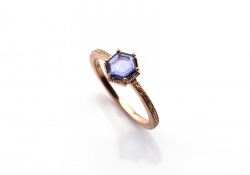 14K Yogo Sapphire Ring 14K Yogo Sapphire Ring