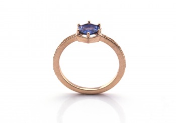 14K Yogo Sapphire Ring 14K Yogo Sapphire Ring