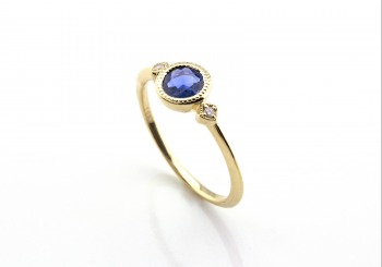 14K Yogo Sapphire Ring 14K Yogo Sapphire Ring