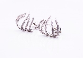 14K Diamond Fashion Earrings 14K Diamond Fashion Earrings