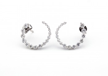14K Diamond Earrings