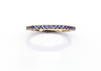 14k Yogo Sapphire Ring