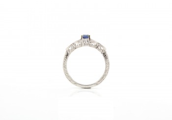 14k Yogo Sapphire Ring 14k Yogo Sapphire Ring