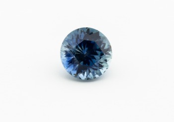 1.58ct Round Fancy Montana Sapphire
