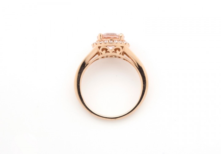14k Morganite Ring