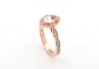 14k Morganite Ring 14k Morganite Ring