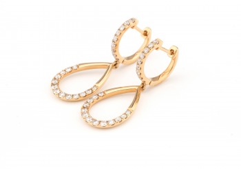 14k Diamond Earrings 14k Diamond Earrings