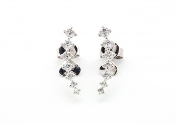 10k Diamond Fashion Earrings