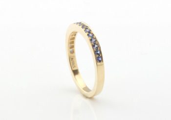 14K Yogo Sapphire Ring 14K Yogo Sapphire Ring