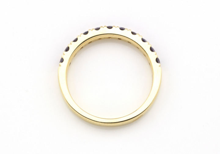 14K Yogo Sapphire Ring
