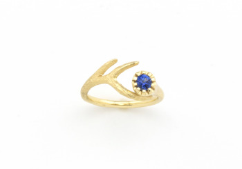 14K Yogo Sapphire Fashion Ring