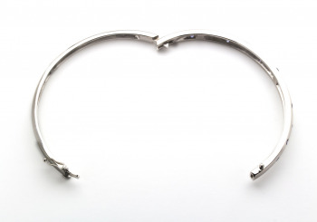 14k Yogo Sapphire Bangle 14k Yogo Sapphire Bangle