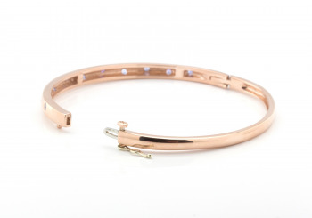 14k Yogo Sapphire Bangle 14k Yogo Sapphire Bangle