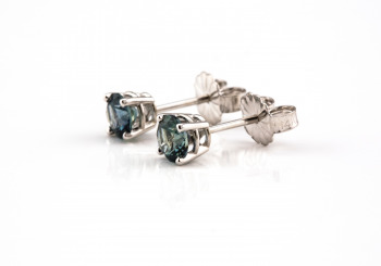14k Montana Sapphire Studs 14k Montana Sapphire Studs