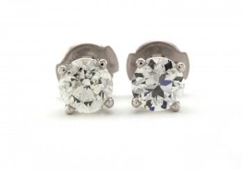 14k Diamond Studs