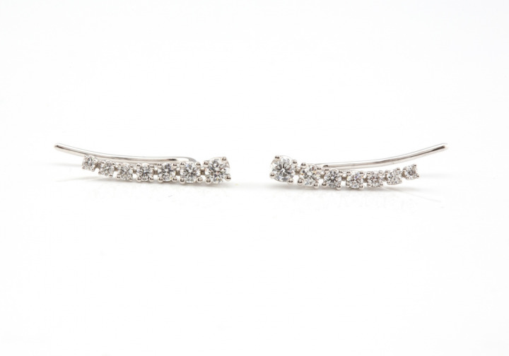 14k Diamond Fashion Earrings