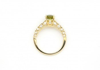 14k Fancy Montana Sapphire Ring 14k Fancy Montana Sapphire Ring