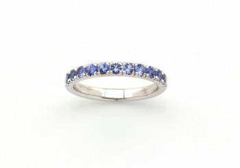 14K Yogo Sapphire Ring