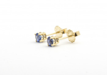 14K Yogo Studs 14K Yogo Studs
