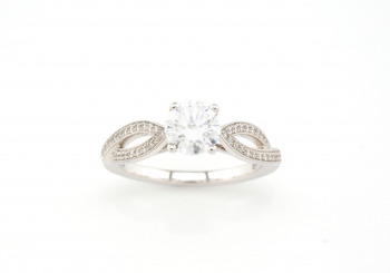 14k Diamond Semi-Mount