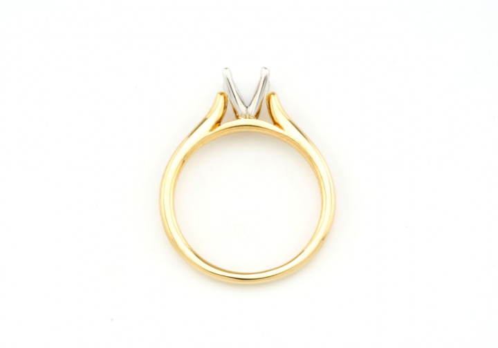 14k Gold Semi-Mount
