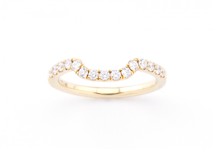 14k Diamond Band