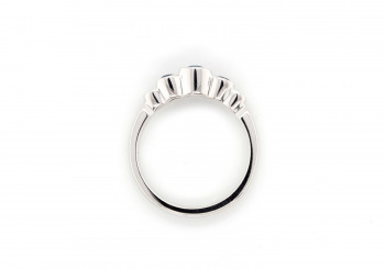 14K Yogo Sapphire & Diamond Ring 14K Yogo Sapphire & Diamond Ring