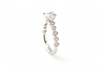 14k Diamond Semi-Mount 14k Diamond Semi-Mount