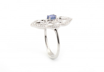 14k Yogo Sapphire Ring 14k Yogo Sapphire Ring