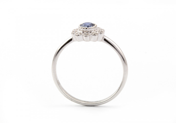 14k Yogo Sapphire Fashion Ring