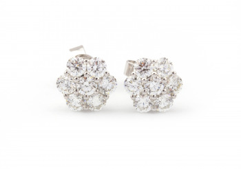 14k Diamond Stud Earrings