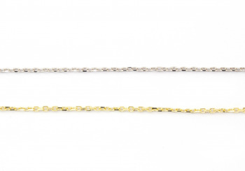 14k Adjustable Cable Chain