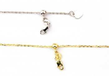 14k Adjustable Cable Chain 14k Adjustable Cable Chain