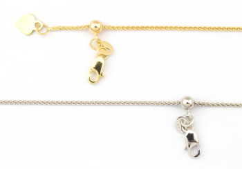 14k Adjustable Cable Chain 14k Adjustable Cable Chain