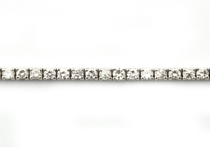 14k Diamond Tennis Bracelet 