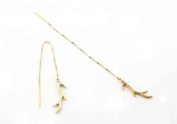 14k Antler Threaders 14k Antler Threaders