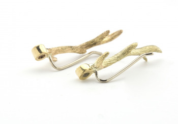 14k Yogo Antler Climber Earrings 14k Yogo Antler Climber Earrings
