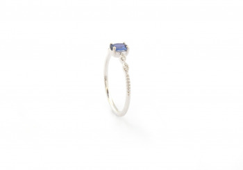18k Yogo Sapphire Ring 18k Yogo Sapphire Ring