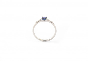 18k Yogo Sapphire Ring 18k Yogo Sapphire Ring