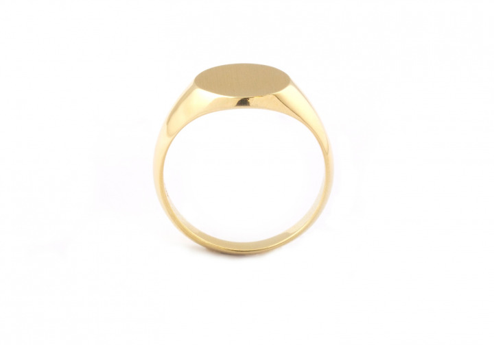 14k Gold Signet Ring