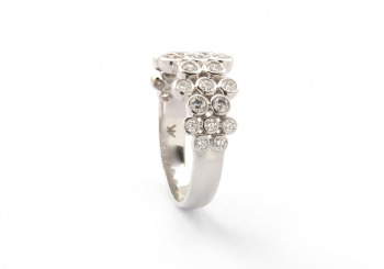 14k Diamond Cluster Ring 14k Diamond Cluster Ring