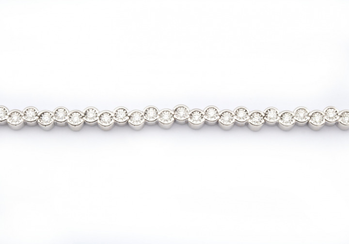 14k Diamond Tennis Bracelet