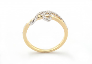 14k Two-Tone Diamond Ring 14k Two-Tone Diamond Ring