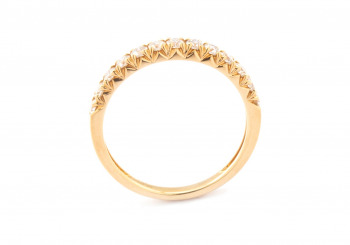 18k Diamond Wedding Band 18k Diamond Wedding Band