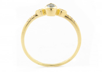 14k Aqua Ring 14k Aqua Ring