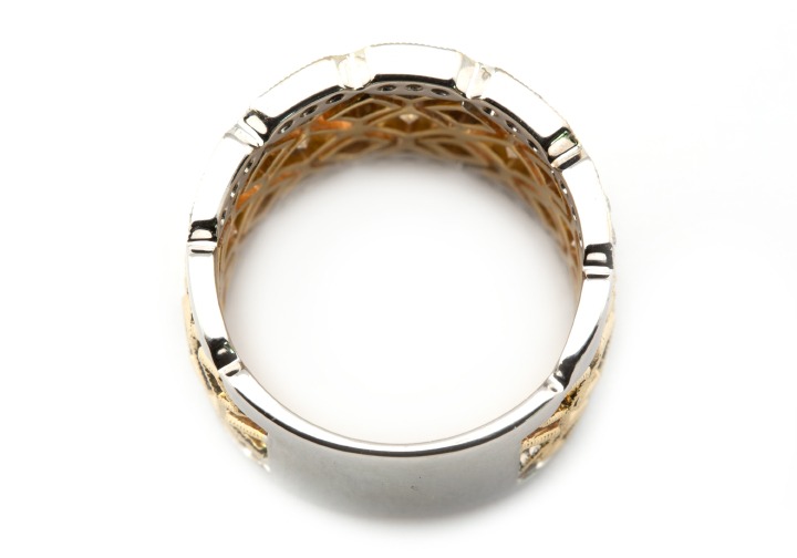 14k Diamond Fashion Band