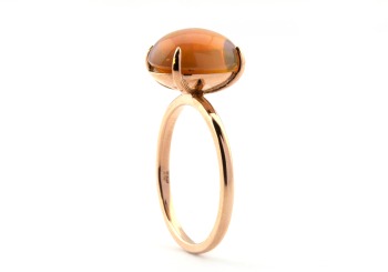 14k Ethiopian Opal Fashion Ring