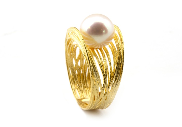 14k Pearl Ring
