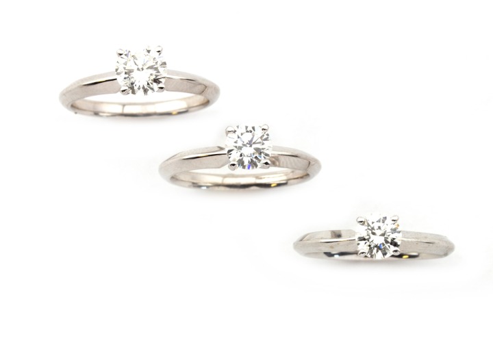 Natural Diamond Solitaire Ring