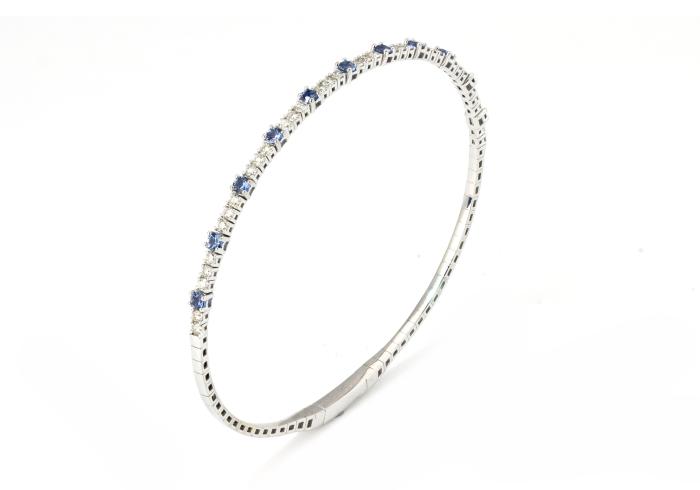Yogo Sapphire Flex Tennis Bracelet